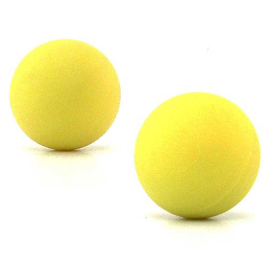 Вагинальные шарики металлические в силиконовой оболочке желтые Maia SB-1 (желтый) 