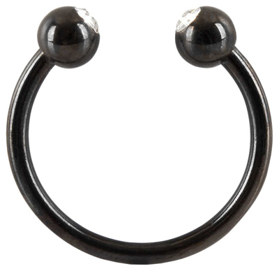 Металлическое кольцо под головку Rebel Glans Ring Orion (черный) 