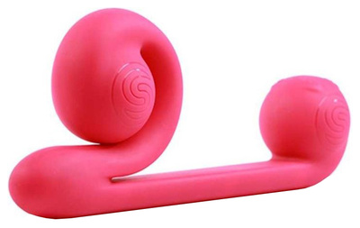 Уникальный вибромассажер-улитка для двойной стимуляции Snail Vibe (розовый) 