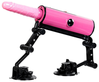 Розовая секс-машина Pink-Punk MotorLovers TOYFA (розовый; черный) 