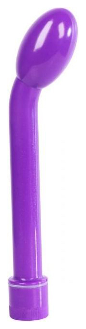 Фиолетовый вибростимулятор для G-точки HIP-G 18,5 см Seven Creations 