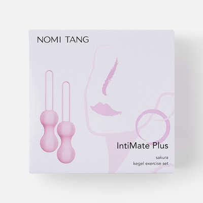 Набор вагинальных шариков Nomi Tang , розовая сакура IntiMate Plus (розовый) 