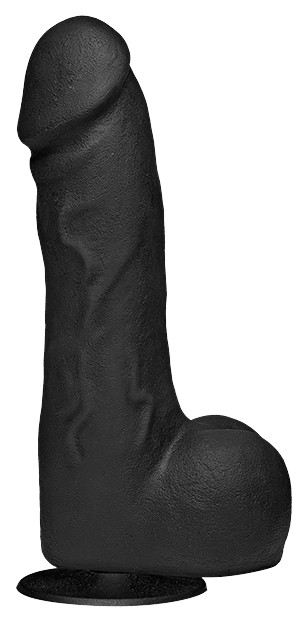 Фаллоимитатор со съёмной присоской Doc Johnson KINK The Perfect Cock 7.5”, черный 