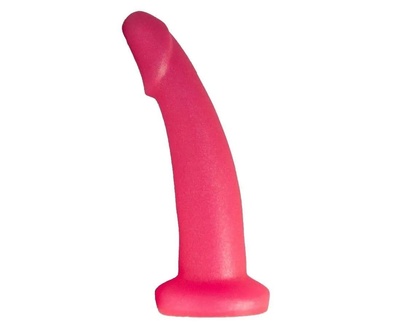 Розовый плаг-массажёр для простаты 13,5 см LoveToy 