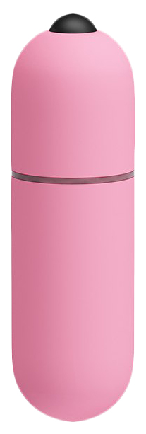 Розовая вибропуля с 10 режимами вибрации Baile (розовый) 