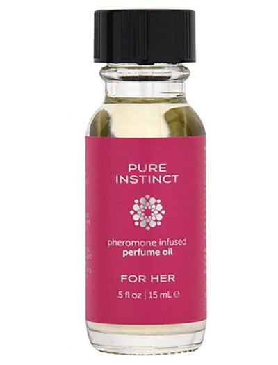 Парфюмерное масло для женщин с феромонами PURE INSTINCT 15 мл. 