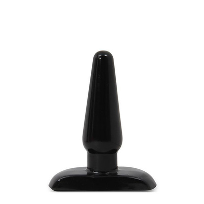 Черная анальная пробка Small Plug 9 см Blush Novelties 92013-SM (черный) 