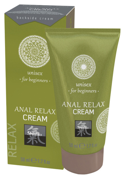 Анальный крем Anal Relax Cream 50 мл Shiatsu 158075-SM 