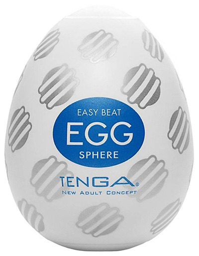 Мастурбатор-яйцо EGG Sphere Tenga EGG-017 (белый) 