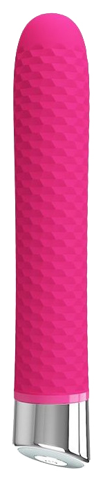 Розовый вибромассажер Reginald 16,7 см Baile 