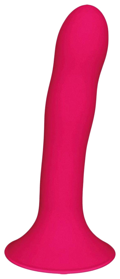 Фаллоимитатор двойной плотности Hitsens 4 17,5 см Adrien Lastic ярко-розовый 