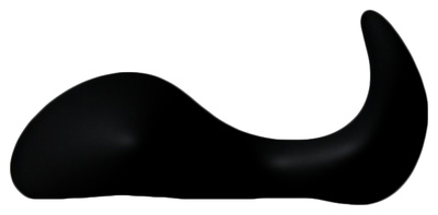 Анальный стимулятор с изогнутым стволом Black Velvet 10,5 см черный You2Toys 
