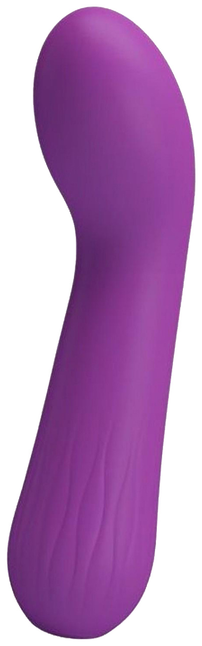 Фиолетовый гнущийся вибратор Faun 15 см Baile 