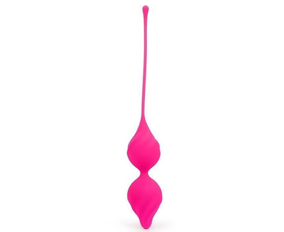 Ярко-розовые вагинальные шарики со смещенным центром тяжести Bior toys (розовый) 
