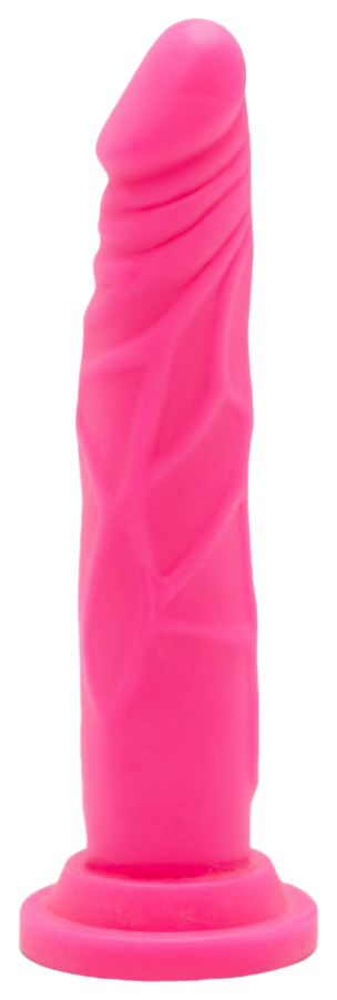 Розовый фаллоимитатор-реалистик на присоске Happy Dicks 19 см Toy Joy VC 10179 pink 