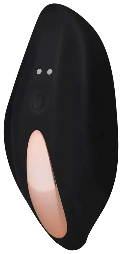 Кружевные трусики-слипы с виброэлементом Remote Control Vibrating Panty EDC (черный) 
