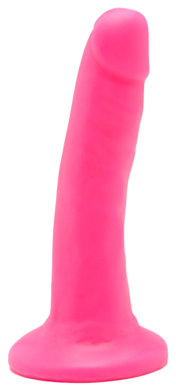 Фаллоимитатор Toy Joy Happy Dicks Dong 6 inch гладкий на присоске розовый Розовый гладкий фаллоимитатор на присоске Happy Dicks Dong 6 inch - 15,2 см. розовый Toy Joy 