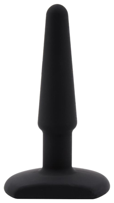 Черная анальная втулка Silicone Butt Plug 4" - 11 см. Chisa Novelties Черная анальная втулка Silicone Butt Plug 4" - 11 см. черный Chisa 