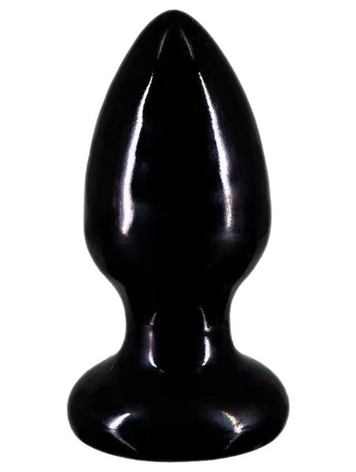 Черная анальная пробка MAGNUM 5 - 8,5 см. LoveToy Черная анальная пробка MAGNUM 5 - 8,5 см. черный LOVETOY (А-Полимер) 