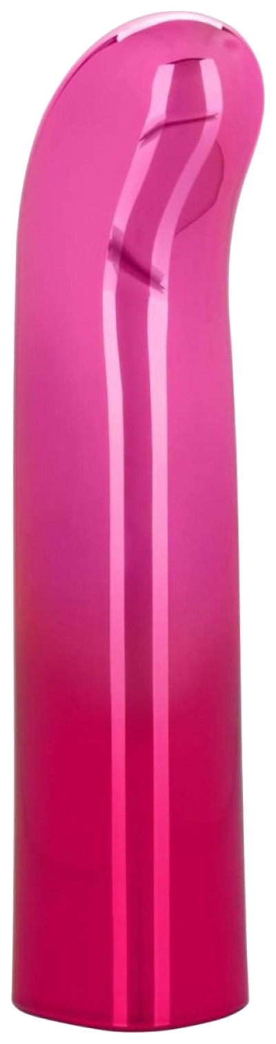 Розовый изогнутый мини-вибромассажер Glam G Vibe 12 см 186254 California Exotic Novelties 