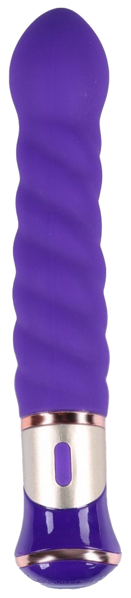 Фиолетовый спиралевидный вибратор 21 см 189345 Джага Джага 