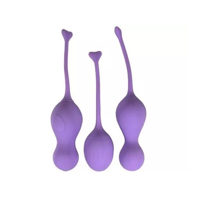 Сиреневый набор вагинальных шариков Heidi Winyi 241173 (фиолетовый) 