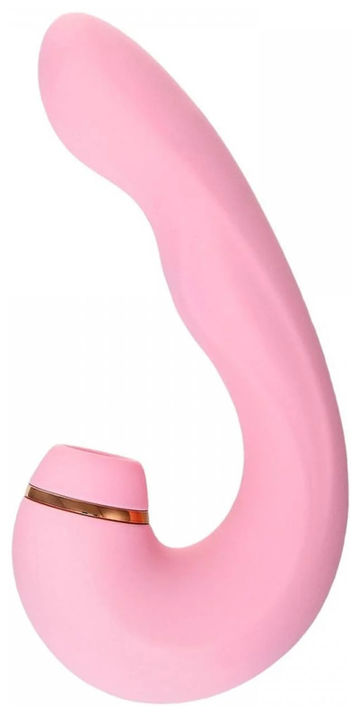 Многофункциональный стимулятор клитора JOS Juna розовый 15 см 
