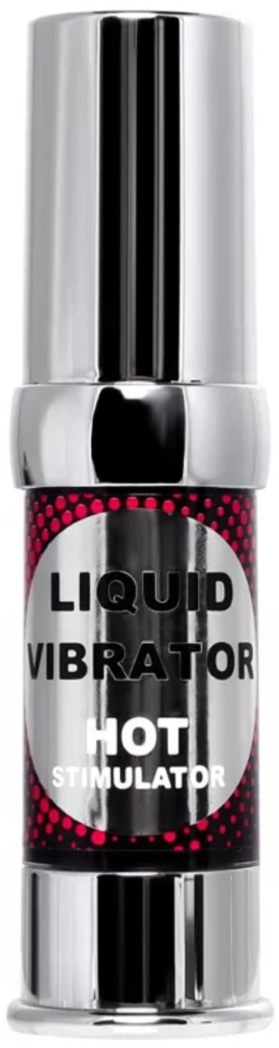 Гель-лубрикант Secret Play Liquid Vibrator Hot Stimulator на водной основе 15 мл 