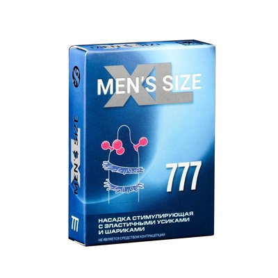 Презерватив-насадка стимулирующая Sitabella Mens Size 777 СК-Визит (разноцветный) 