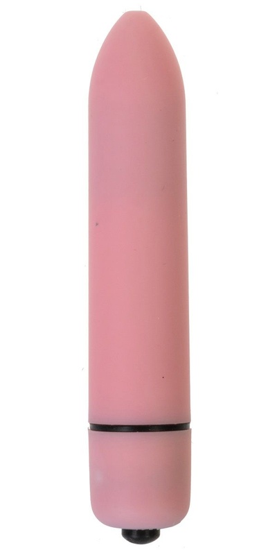 Вибропуля Oyo с заостренным кончиком коралловая (розовый) 