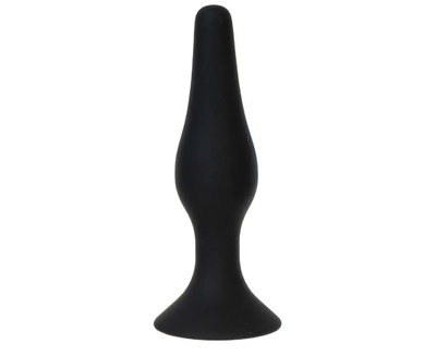 Анальная пробка Oyo силиконовая черная XL 11,9 см (черный) 
