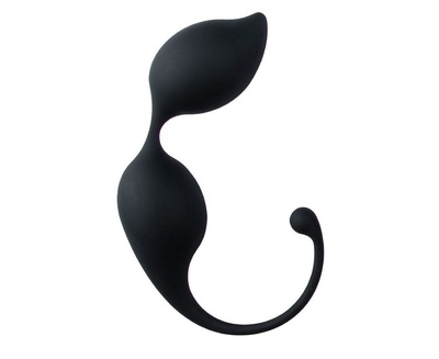 Вагинальные шарики EasyToys Jiggle Mouse черные Черные вагинальные шарики Jiggle Mouse (черный) 