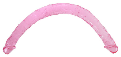 Фаллоимитатор Baile двухголовый розовый 44,5 см 