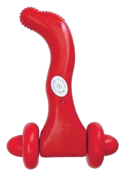 Вибромассажер Dream Toys водонепроницаемый с колесиками красный 12,7 см 