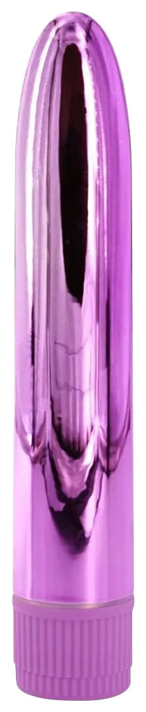 Вибратор Свободный ассортимент пластиковый глянцевый лиловый (розовый) 