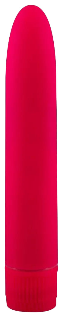 Вибратор Свободный пластиковый ассортимент матовый малиновый Свободный ассортимент (розовый) 