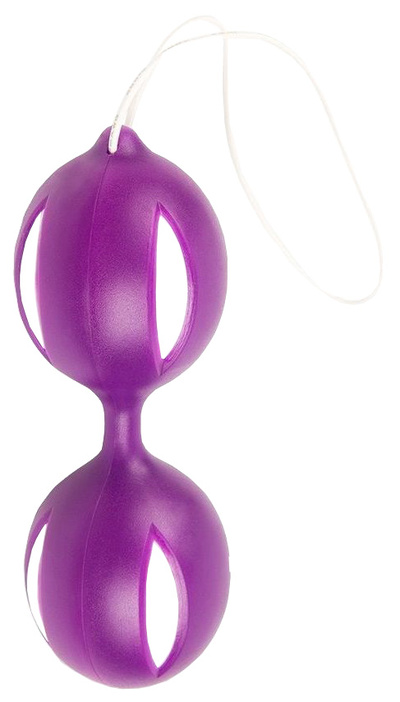 Вагинальные шарики Brazzers с петелькой фиолетовые (фиолетовый) 