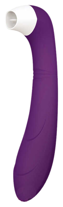 Клиторальный стимулятор Сатисфакер Snello с функцией вибратора фиолетовый 
