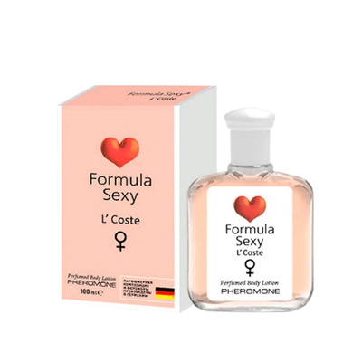 Парфюмированный лосьон с феромонами L'Coste, 100 мл Delta Parfum Formula Sexy L'Coste Woman, 100 мл 