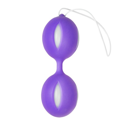 Вагинальные шарики EDC Geisha Collection Wiggle Duo, фиолетовые EDC Wholesale (фиолетовый) 
