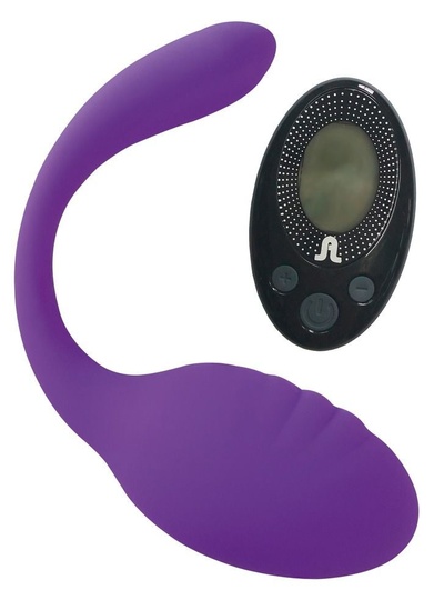 Фиолетовое виброяйцо Smart Dream II + LRS с пультом ДУ Adrien Lastic (фиолетовый) 