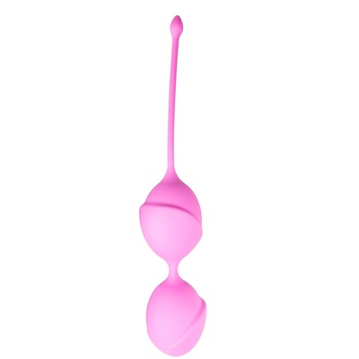 Вагинальные шарики Easytoys Pink Double Vagina Balls, розовые (Розовый) 