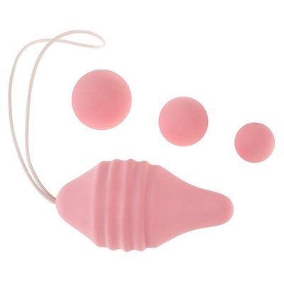 Вагинальные шарики Pelvix, розовые Femintimate (Розовый) 