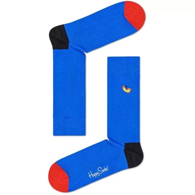 Носки Happy socks Embroidery Hot Dog Sock BEHD01 