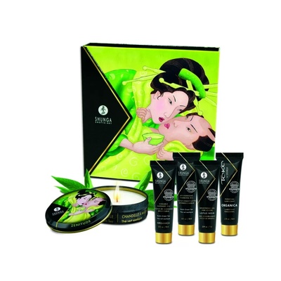 Набор Shunga Geisha's Secret &quot;Экзотический зеленый чай&quot;, 5 предметов Geishas Secret 