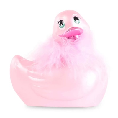Вибратор-уточка Big Teaze Toys I Rub My Duckie 2.0, розовый 