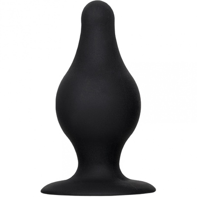Анальная втулка Erotist Spade M, сайлекспан, чёрный, 10 см (черный) 