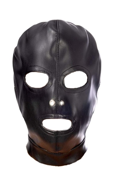 Маска-шлем с прорезями для глаз и рта Fetish Tentation (черный) 