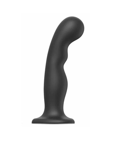 Черная насадка Strap-On-Me Dildo Plug P&G size XXL (черный) 