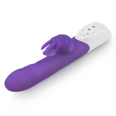 Вибромассажер Rabbit Essentials Clitoral Suction Rabbit 24,5 см фиолетовый (фиолетовый; белый) 